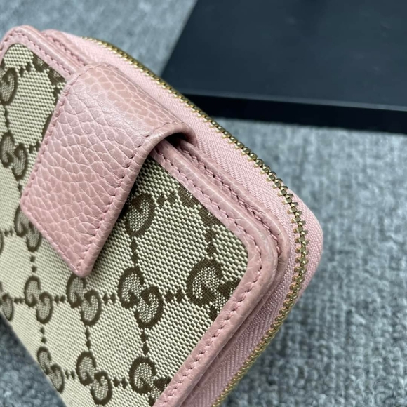 100% Authentic Gucci Leather Wallet 215-10924 - Picture 6 of 12